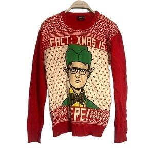 The office Christmas Sweater Dwight M